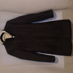 Black dress coat White House Black Market